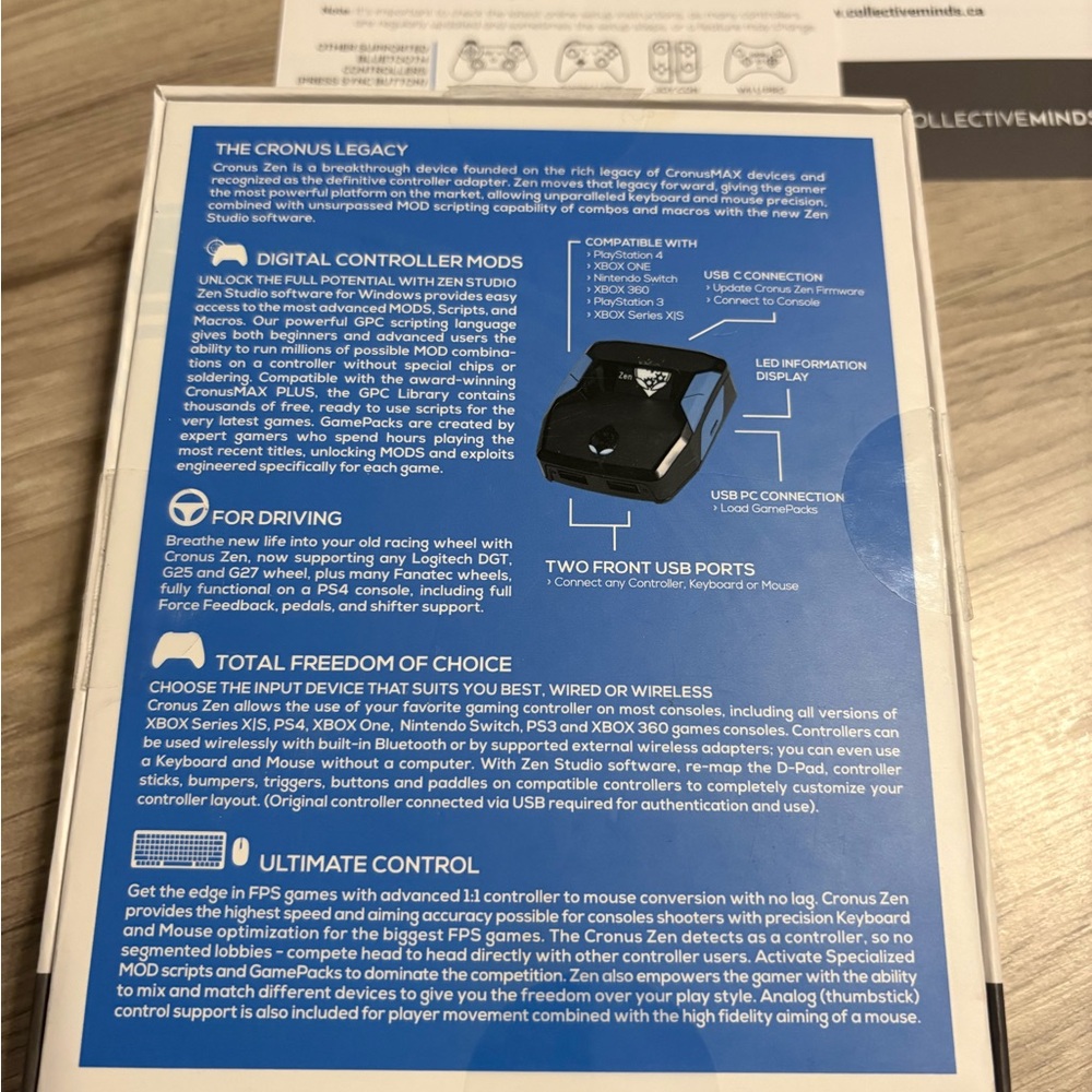 Collective Minds Cronus Zen Controller Adapter - Picture 2 of 3
